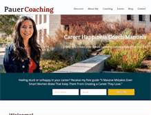 Tablet Screenshot of pauerconsulting.com